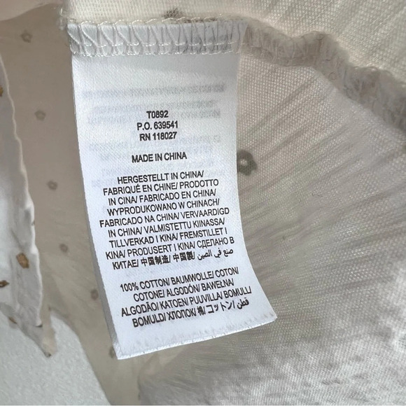 Boden Collared Notch Neck Cotton Top - Picture 11 of 12